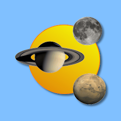 Application mobile : Soleil, Lune et Planètes