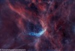 WR 134 – Le souffle d’une étoile Wolf-Rayet