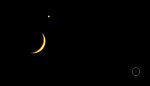 17/06/2026 : Conjonction Lune-Vénus Mercure au couchant