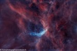 WR 134 – Le souffle d’une étoile Wolf-Rayet